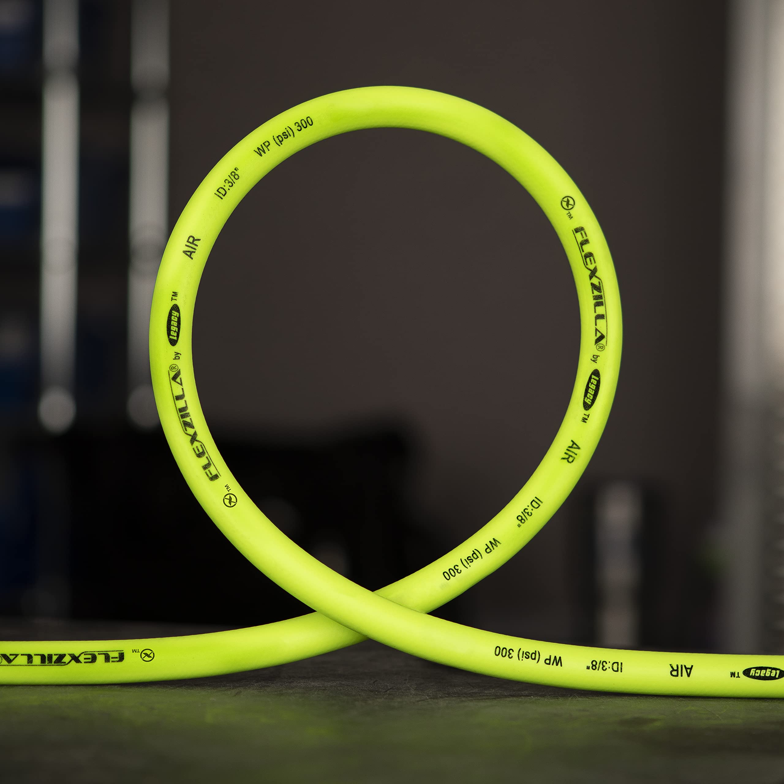 Flexzilla Pro air hose handles up to 300 psi for tough jobs.