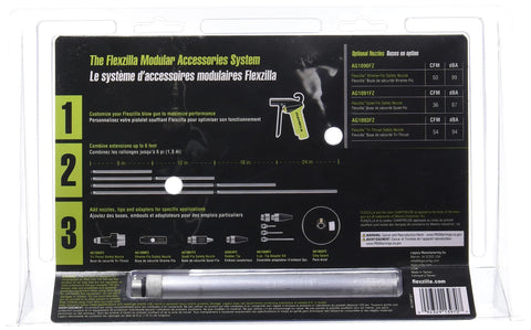 Flexzilla X1 blow gun kit trigger for precise control