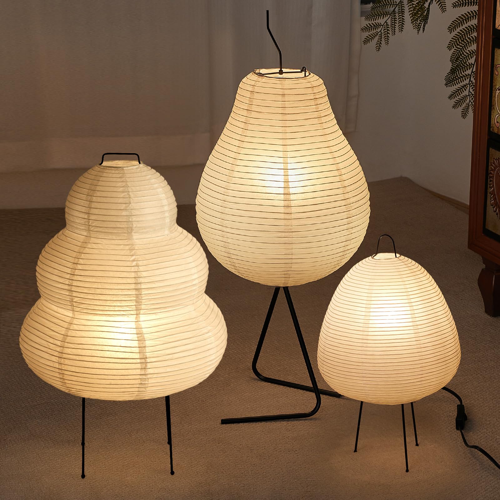 FLIOPIO Noguchi-inspired floor lamp adds architectural flair