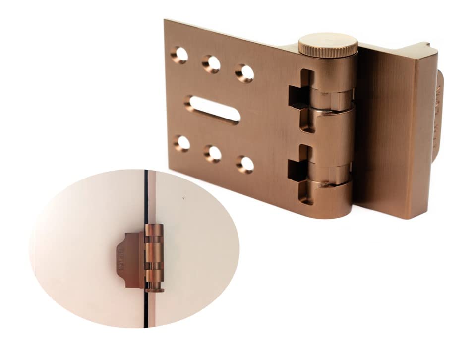 FlipLok high-security door lock in bronze enhances home protection and style.