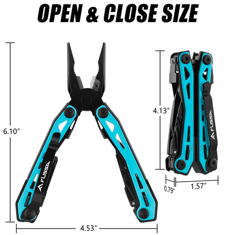 FLISSA belt clip on multitool securing gear during hikes