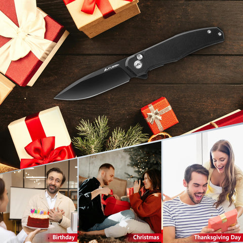 Lightweight FLISSA EDC knife ideal for everyday carry