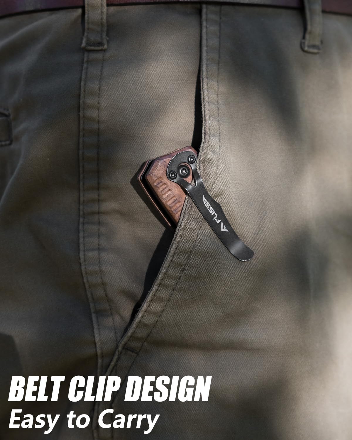 FLISSA pocket knife makes a thoughtful gift for men and outdoor enthusiasts