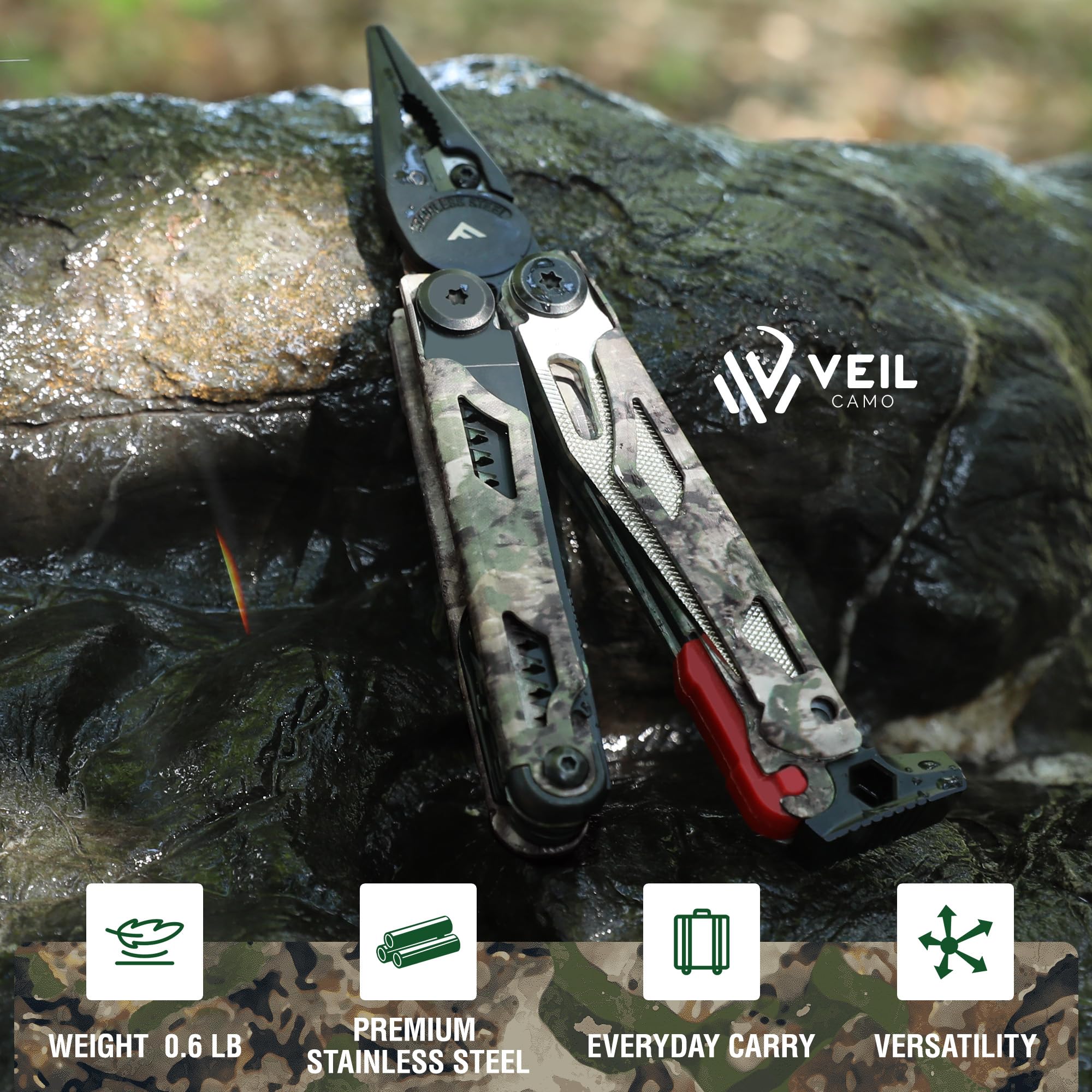 Flissa multitool fire starter for reliable ignition on camping trips and emergencies.