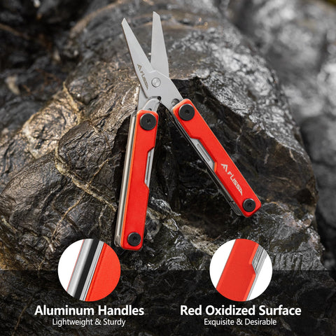 Flissa carton cutter helps open packaging on trips and picnics.