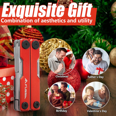 Flissa red aluminum handles provide durability and a standout look.