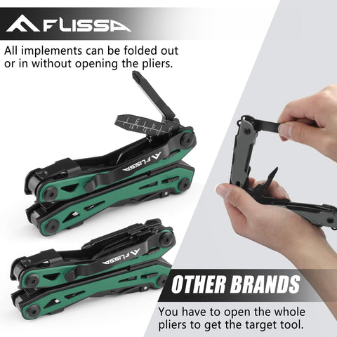 FLISSA self-locking mechanism demonstrates safe open use