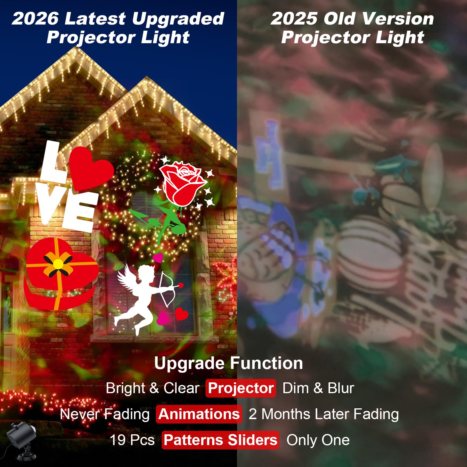 Preview of 19 slides collection with 76 patterns and themes