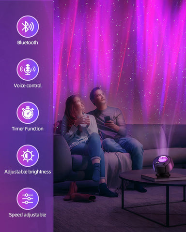 FLITI projector brings dreamy skies to kids' bedrooms at night.