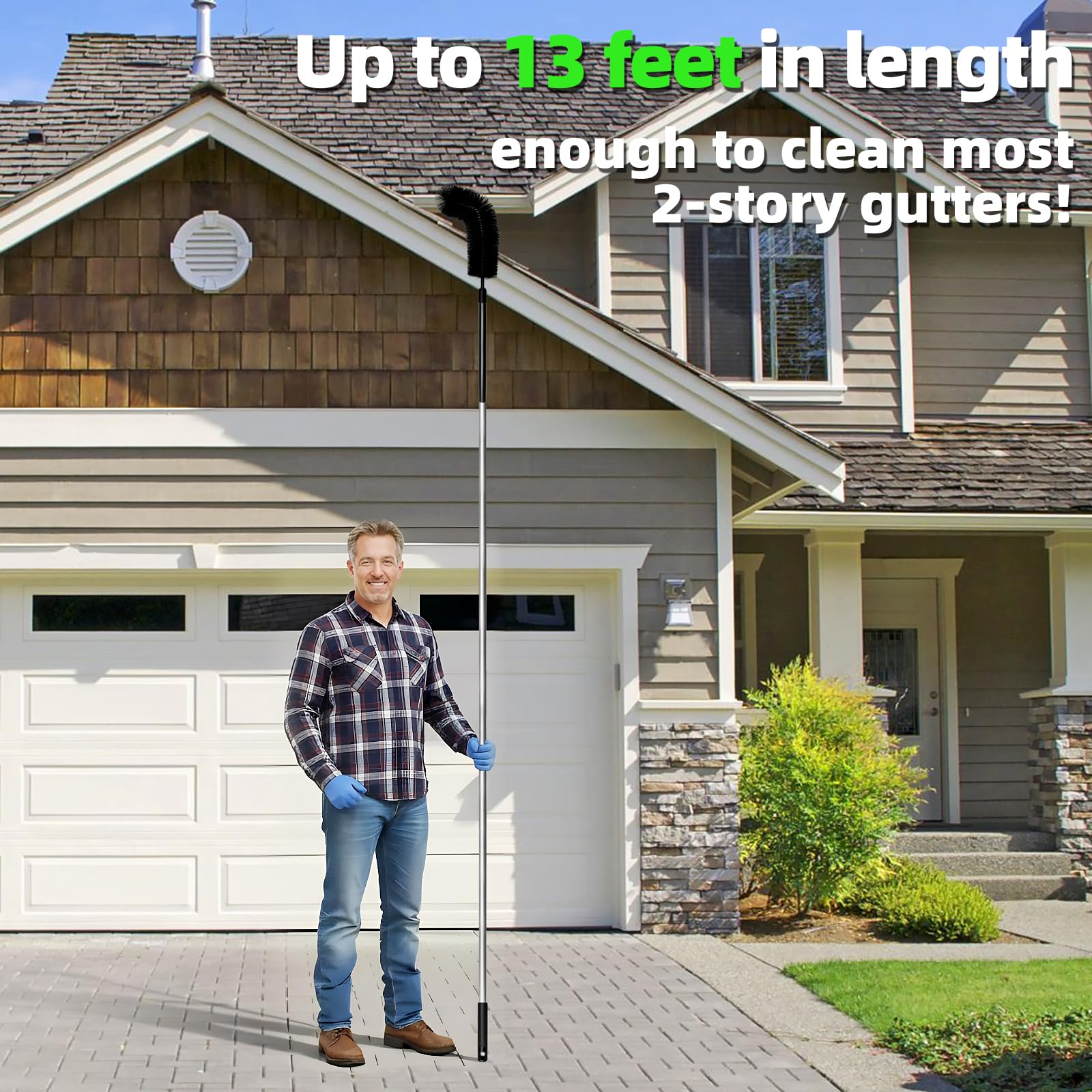 Flizubat 2mm rod delivers sturdy performance during leaf cleanup.