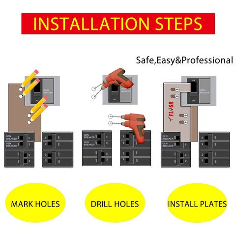 Included drill bit in Flngr interlock kit for easy mounting.