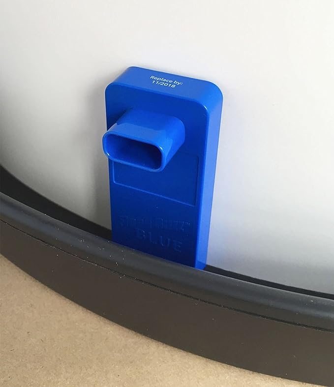 Flood Buzz Blue Model 110dB siren loudly signals water exposure for quick action