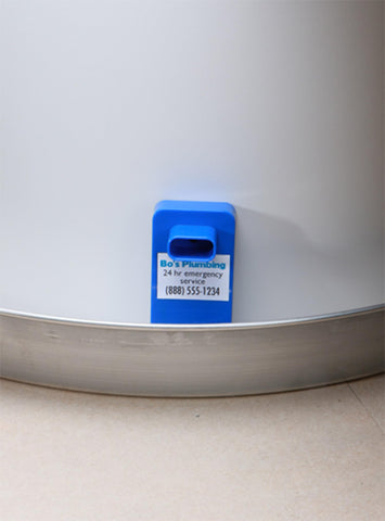 Flood Buzz Blue Model factory-installed battery means instant use with no setup