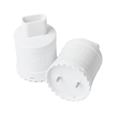Flood Buzz Pro water leak alarm in box, ready-to-use protection.