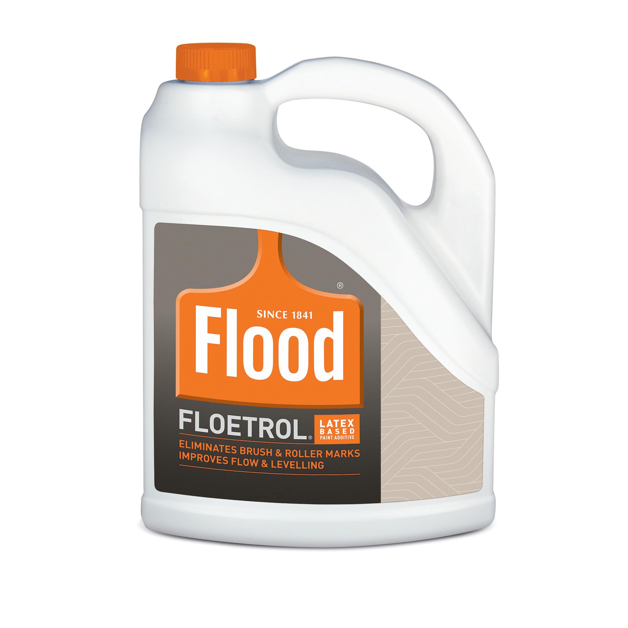Flood Floetrol washable formula cleans easily with soap and water