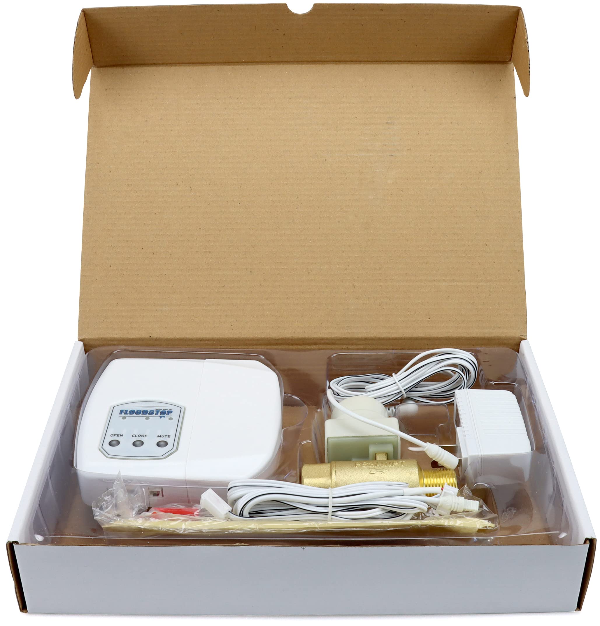 FloodStop auto shut-off for immediate protection of fixtures.