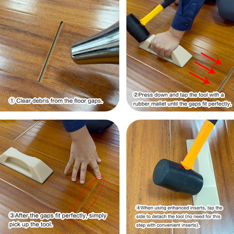 Nylon tool body close-up highlights durable construction for long-term projects.