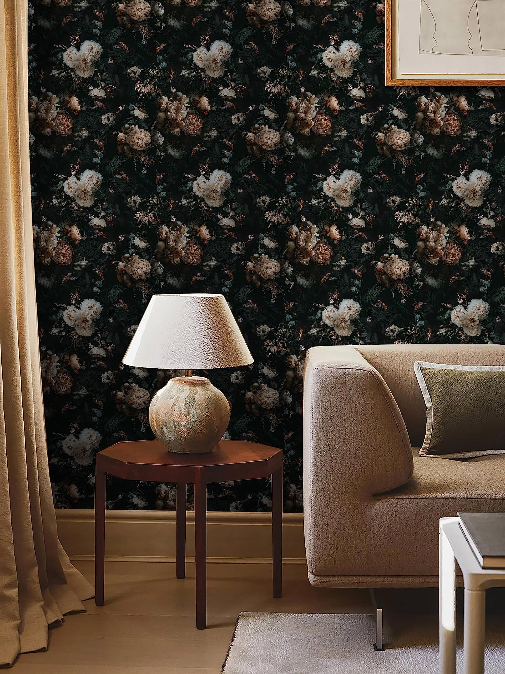 Floralplus boho floral leaf design adds nostalgic charm.