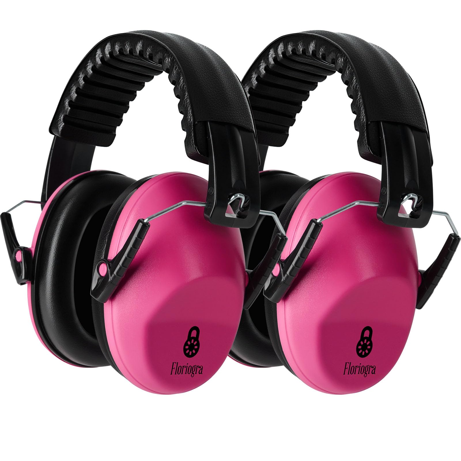 Floriogra kids 2-pack headphones reduce noise for events.