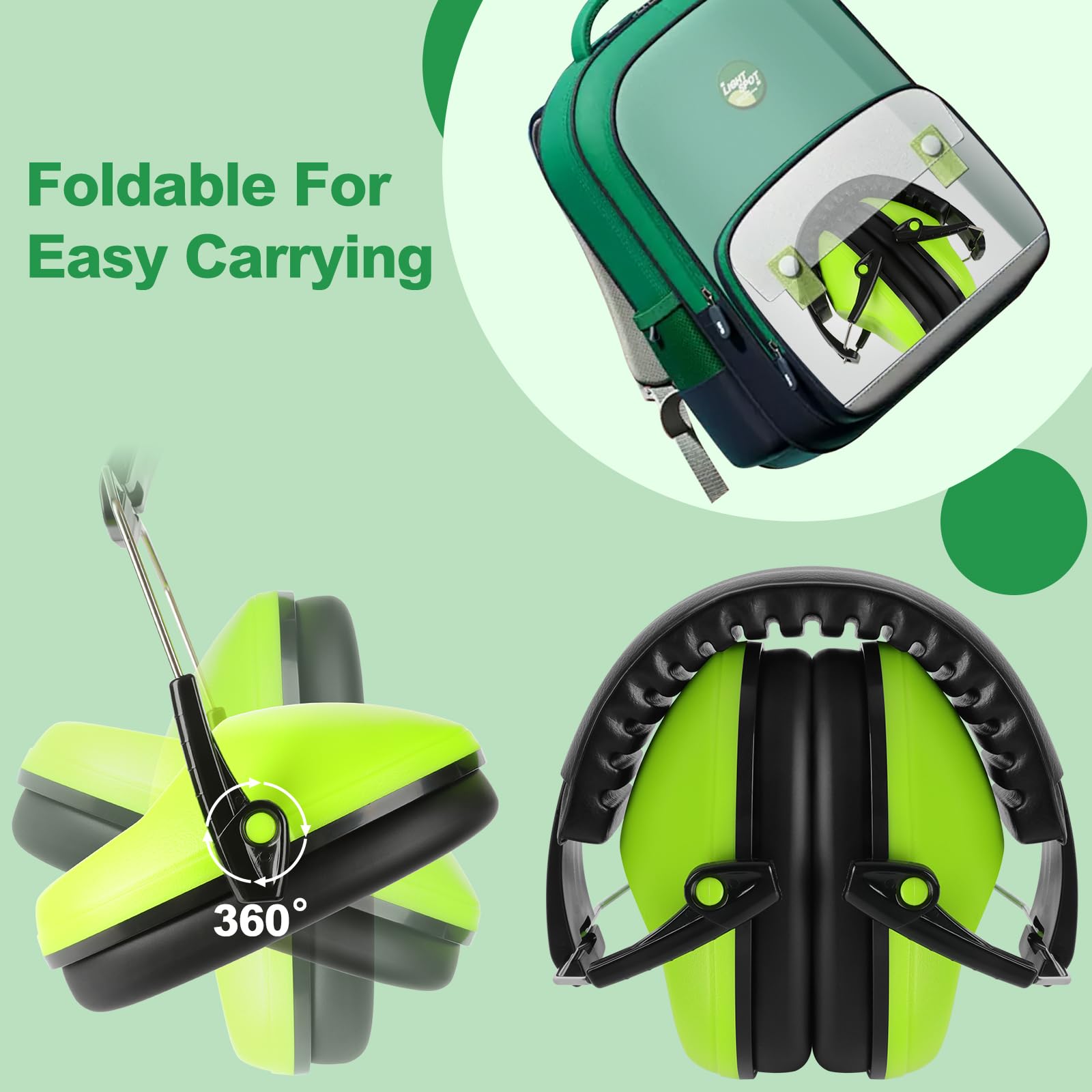 Floriogra 6-pack safety certifications confirm ANSI S3.19 and CE EN 352-1 standards.