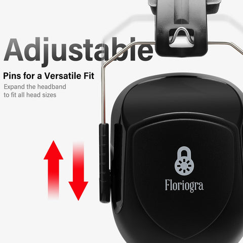 Floriogra headband and earcups closeup highlighting adjustable fit and durable construction.