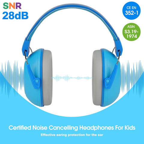 Floriogra kids headphones with 360 rotatable cups for a snug fit.