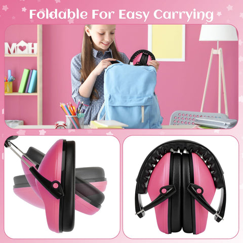 Floriogra kids headphones worn by child at a concert setting.