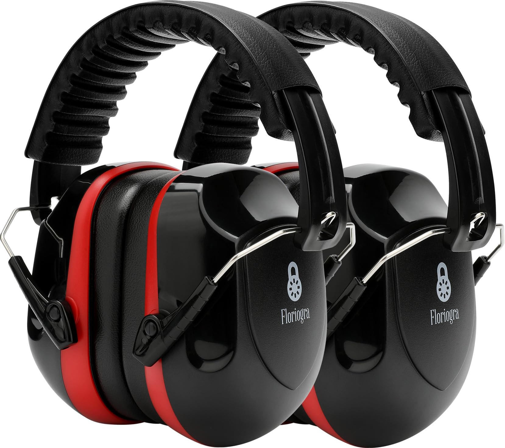 Floriogra noise-canceling headphones 2-pack with cushioned ear cups for comfortable all-day use.