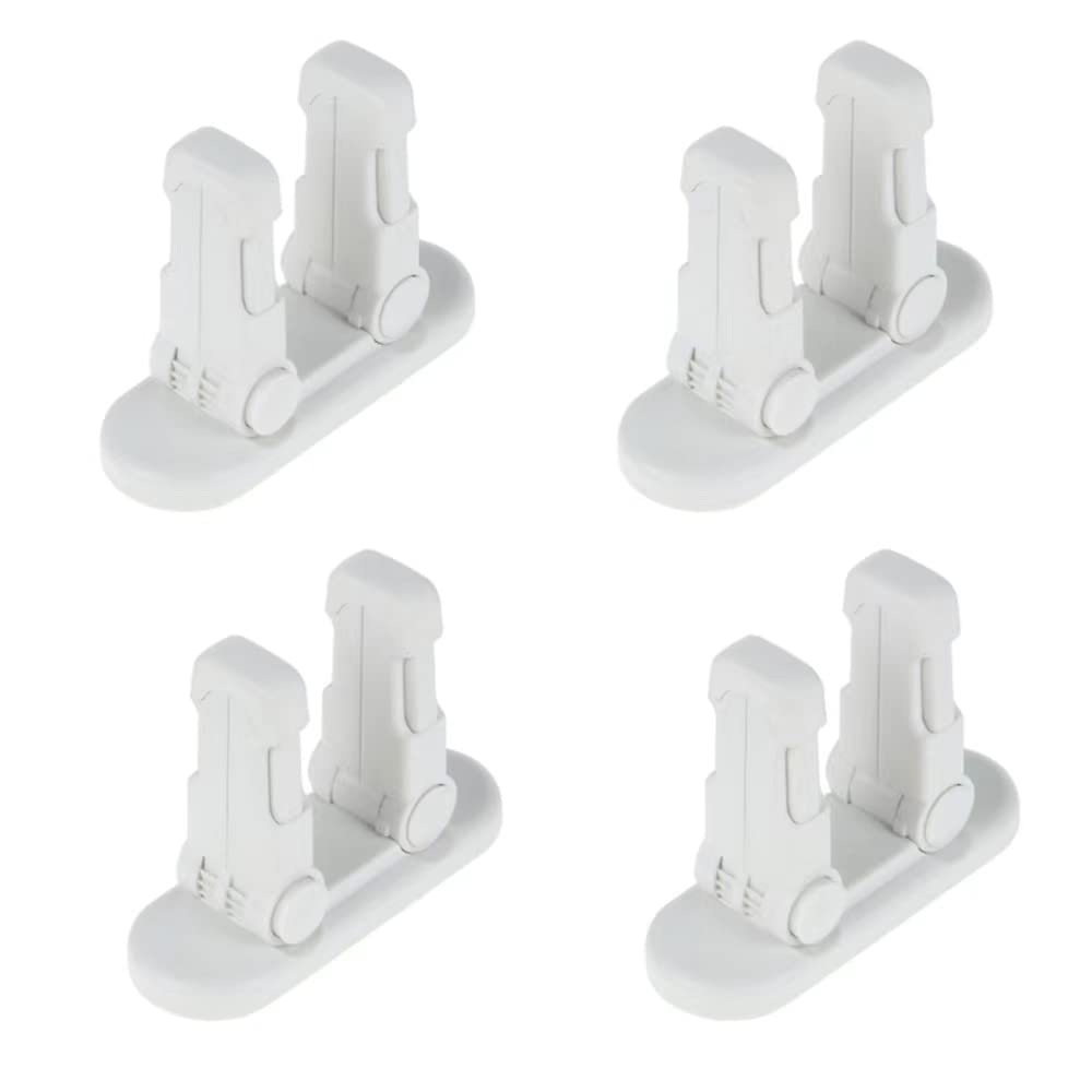 Flowden improved door lever lock four-pack, main view for home safety and easy access