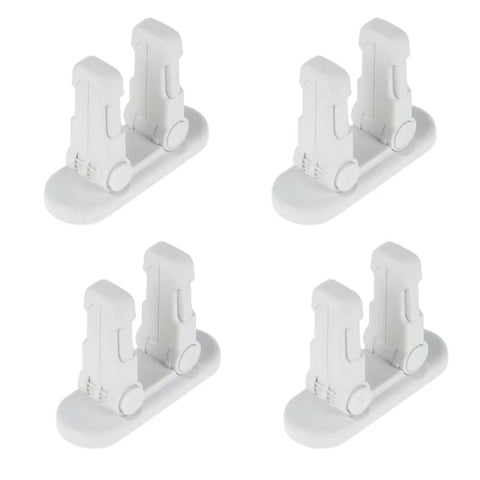 Flowden improved door lever lock four-pack, main view for home safety and easy access
