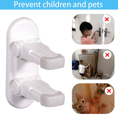 Flowden door lever lock removal via heat shows easy cleanup without damage