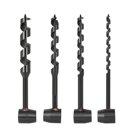 FLOWERTEEN hand auger kit for quick, clean wood holes in camping projects.