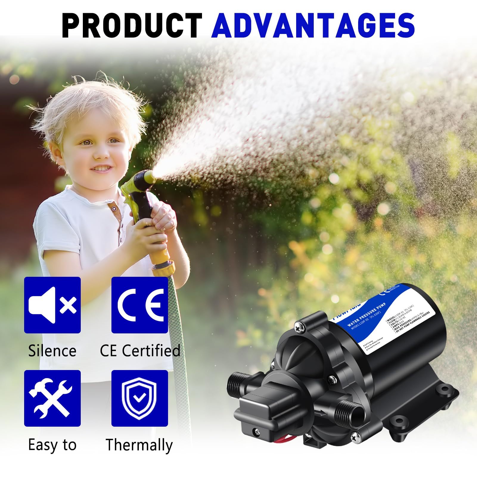 FlowFluid auto switch operation saves time during faucet use.