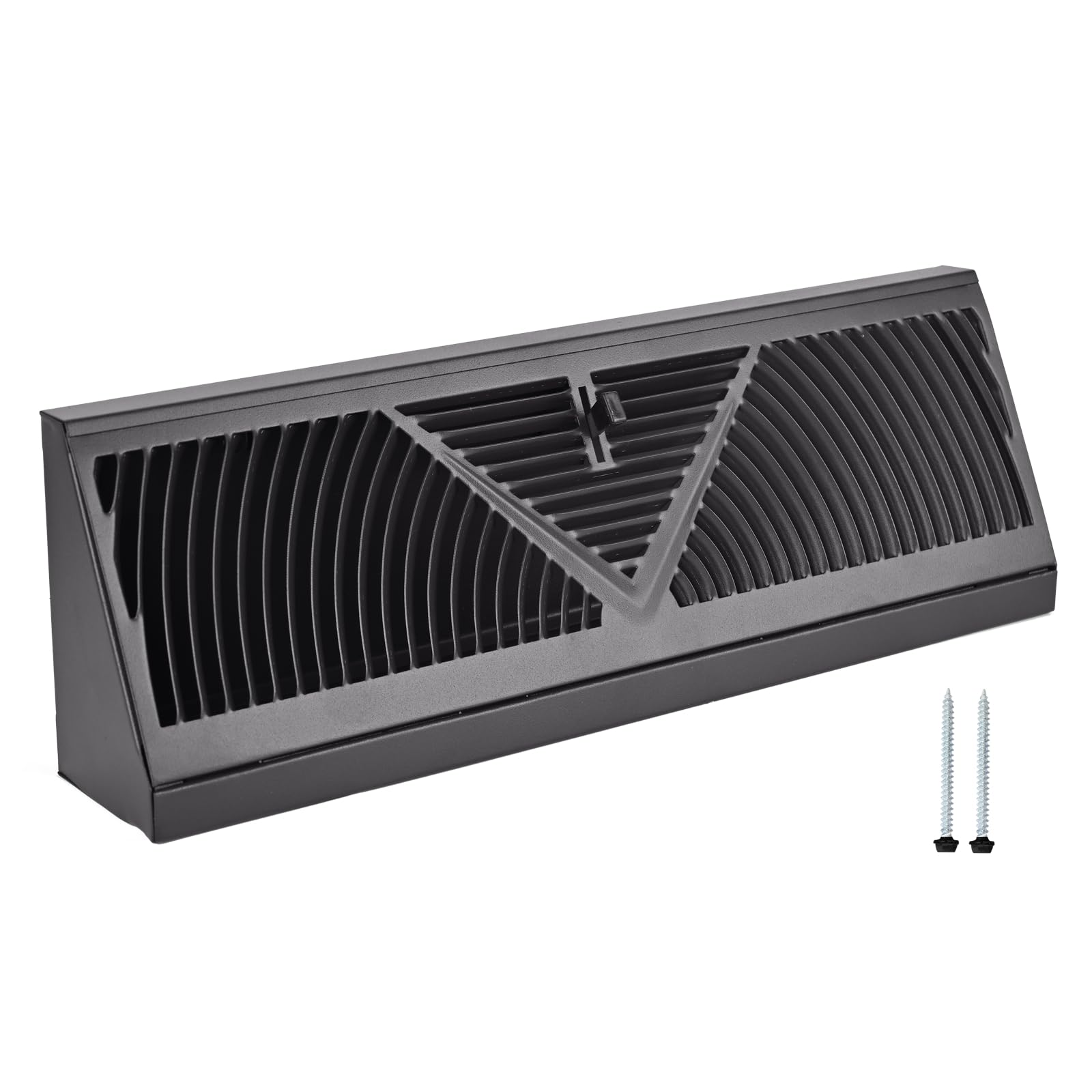 Flowild baseboard register 15in front view fits 15-inch openings for flexible room layouts