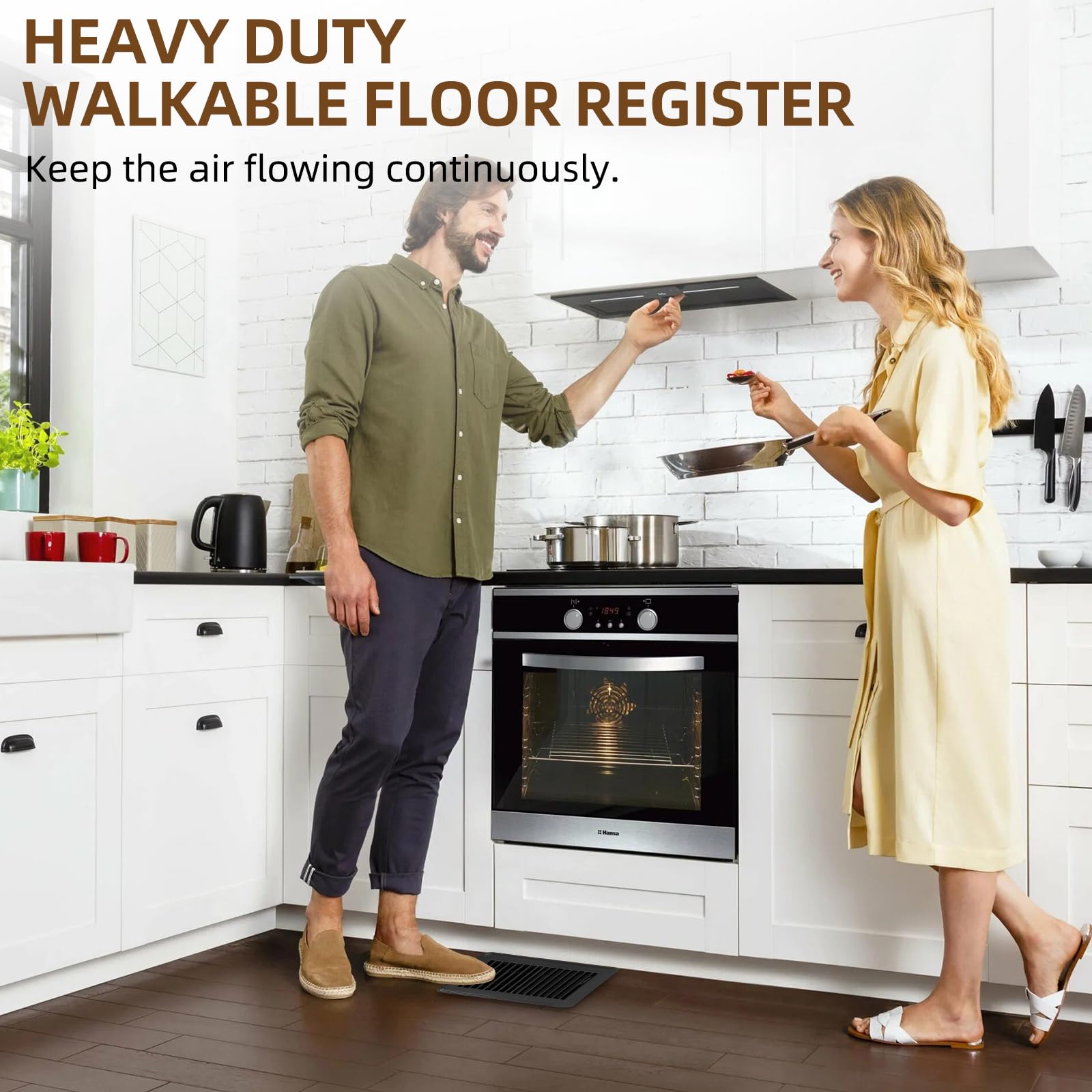 Flowild easy installation with no tools required for a quick upgrade.
