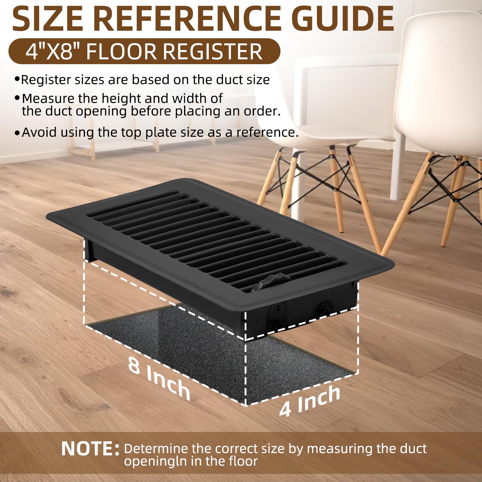 Flowild edge-folding design creates a flush, seamless floor surface.
