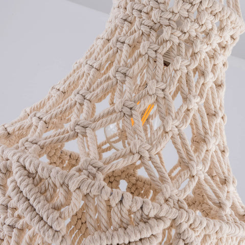 FLSFU handmade look adds artisanal texture to modern boho decor.