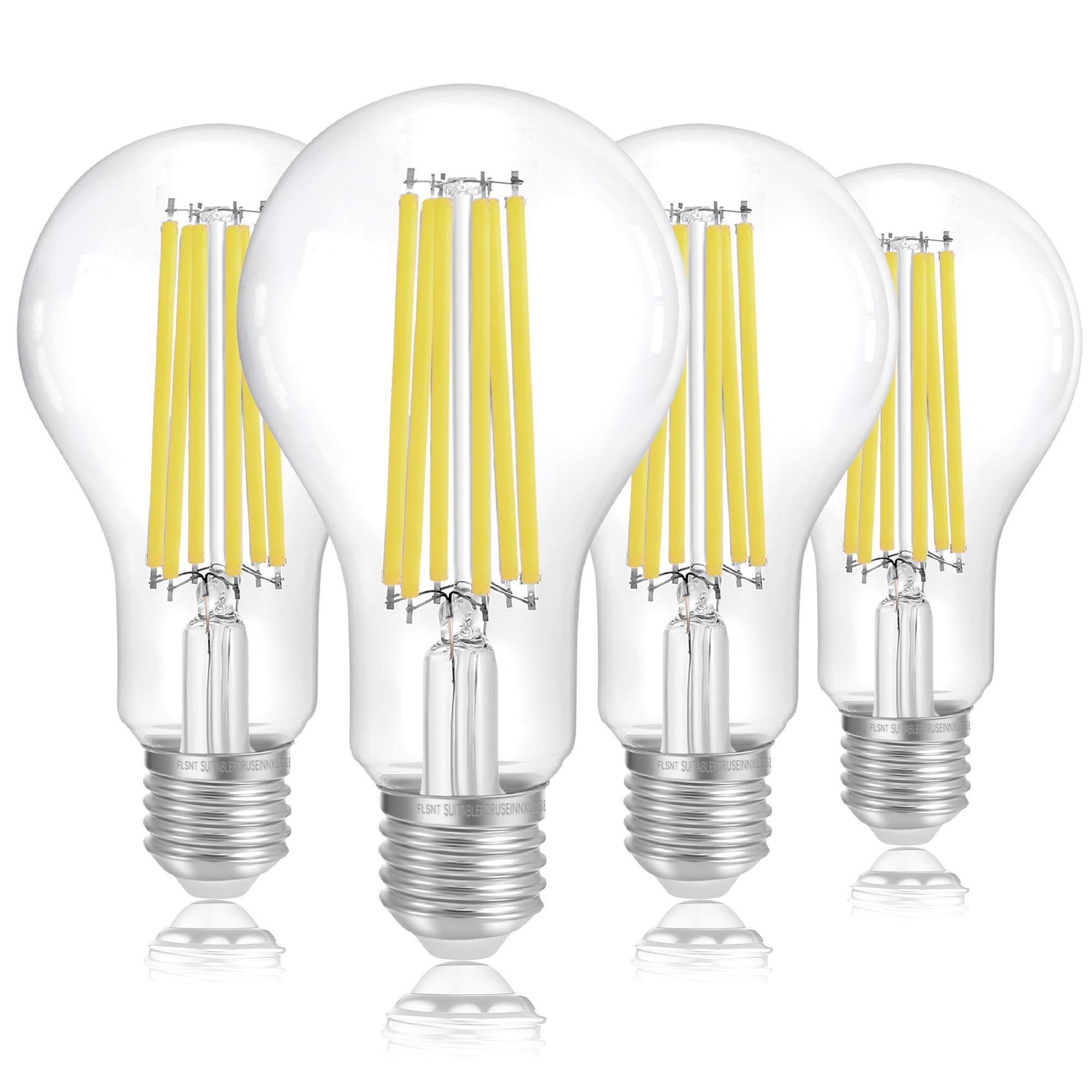 FLSNT 150W-equivalent LED bulb glows with 5000K daylight for bright living spaces