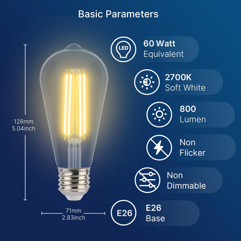 FLSNT 2700K soft white glow for outdoor spaces.