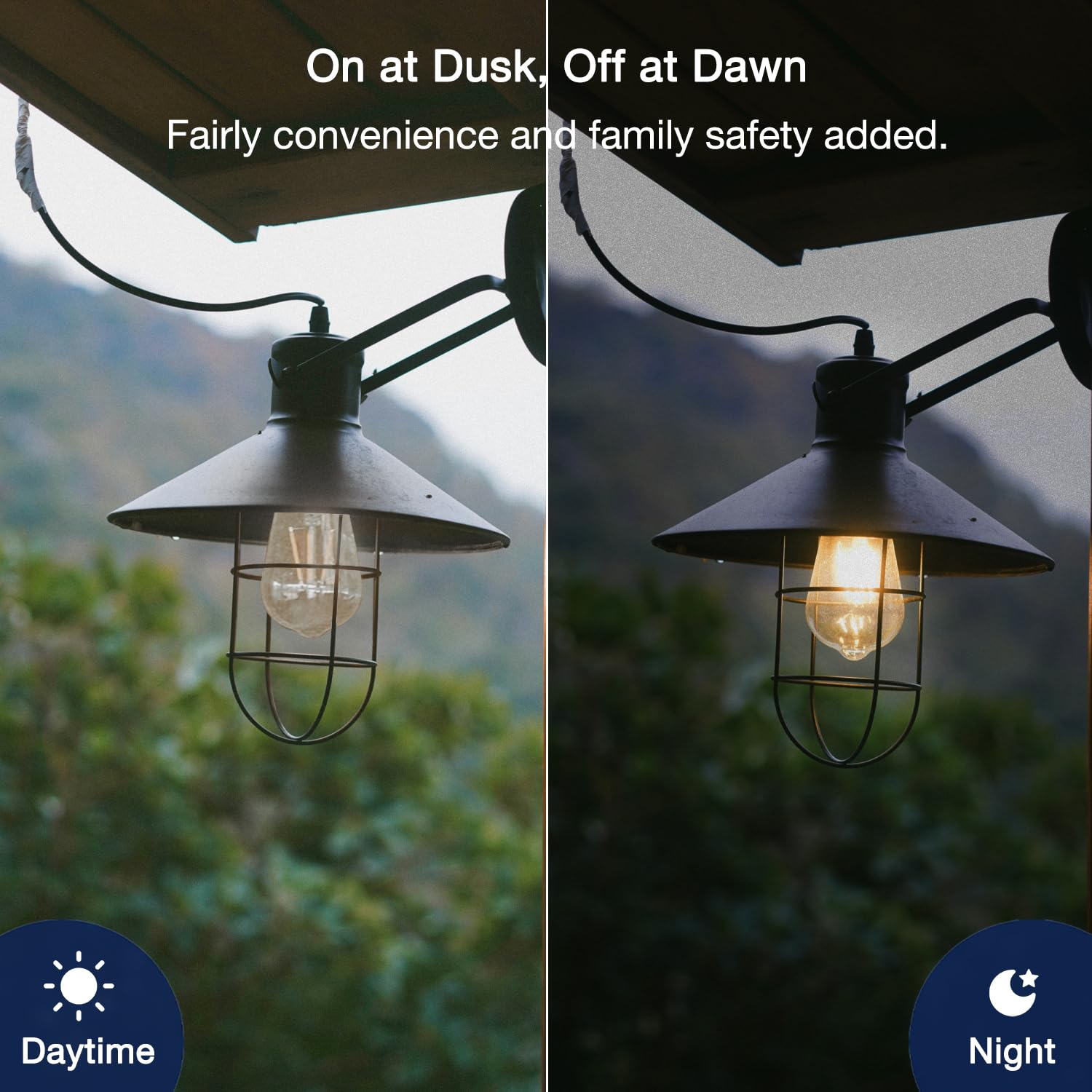 FLSNT 7W vintage filament LED bulb delivers warm outdoor illumination and energy efficiency