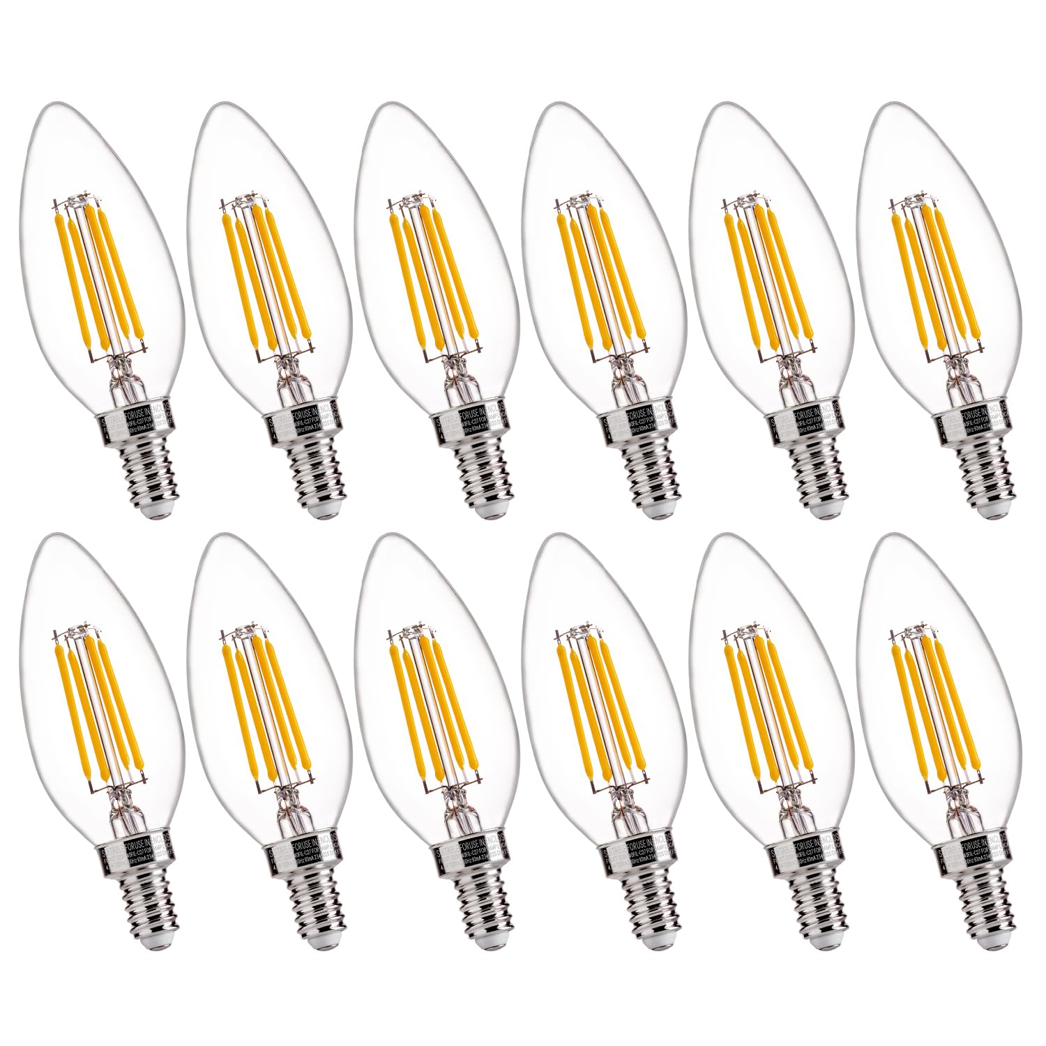 FLSNT B11 dimmable chandelier bulb for refined ambiences