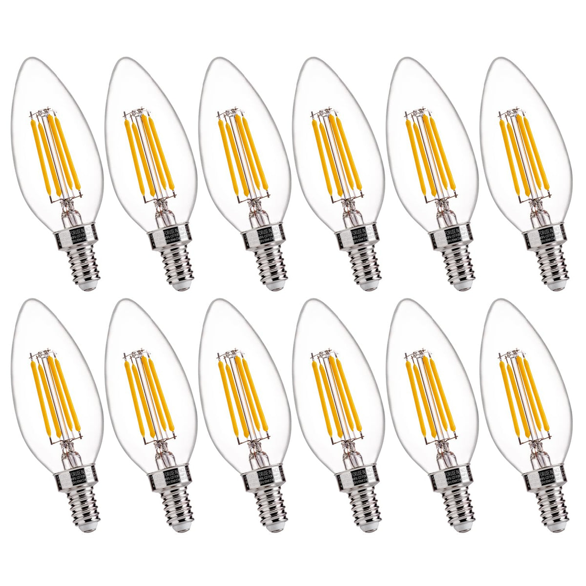 FLSNT B11 dimmable chandelier bulb for refined ambiences