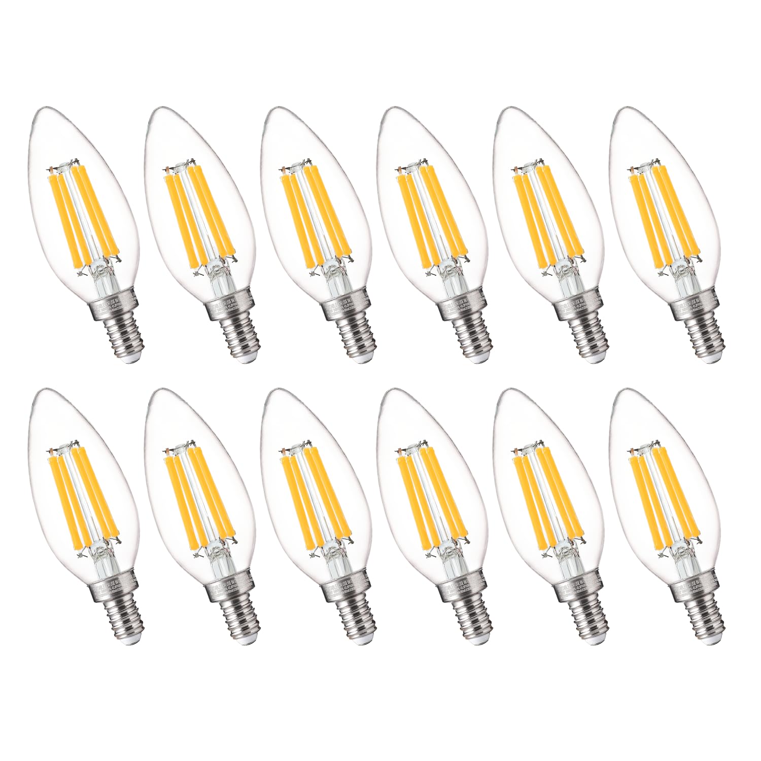 FLSNT B11 LED bulb with 3500K neutral white for bright, energy-saving illumination.