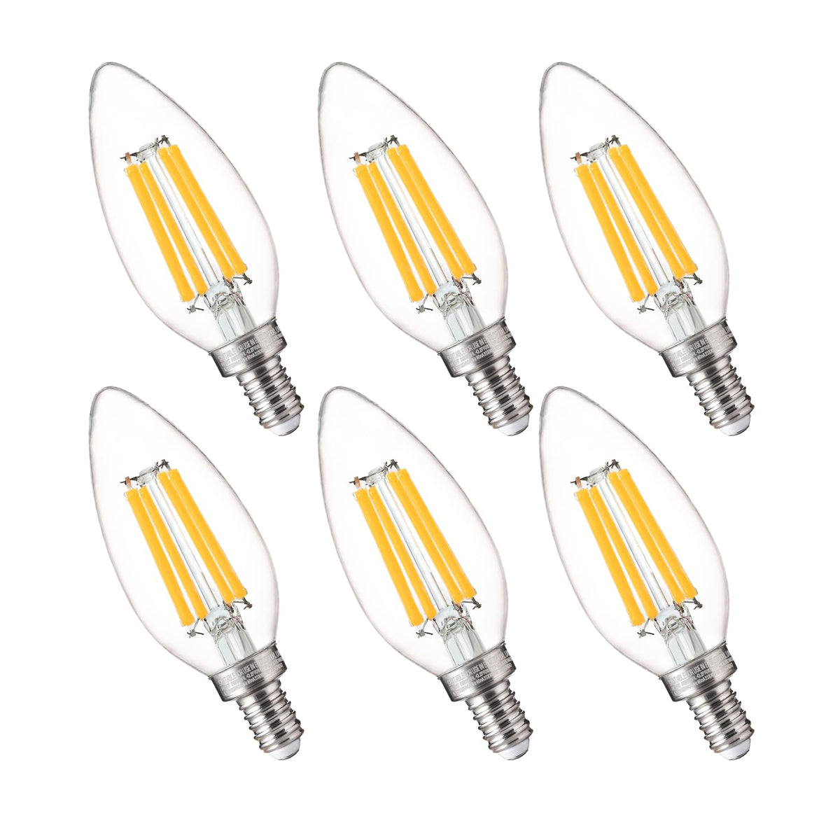 FLSNT B11 LED bulb dimmable 800lm for energy-efficient illumination.