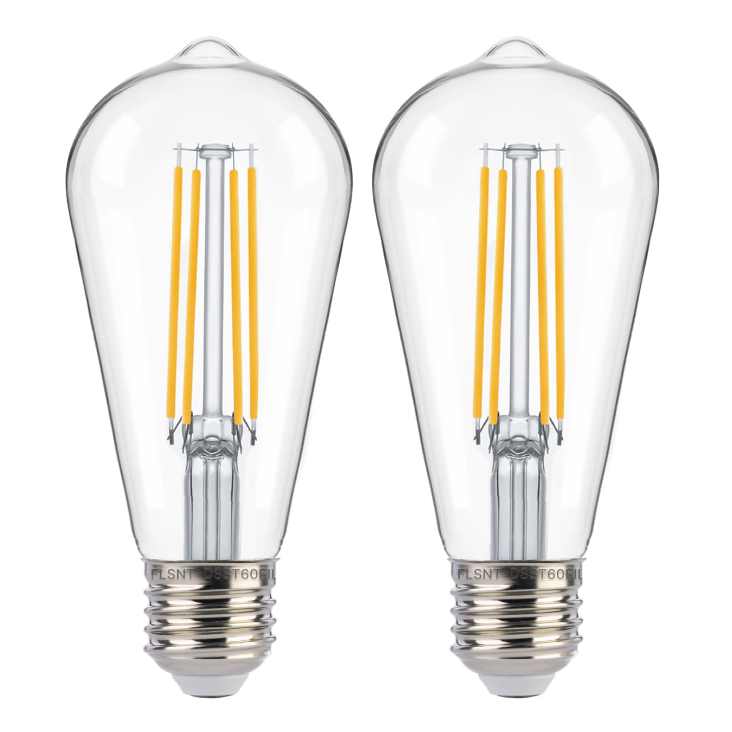 FLSNT Dusk-to-Dawn outdoor ST19 LED bulb auto illuminates after dark