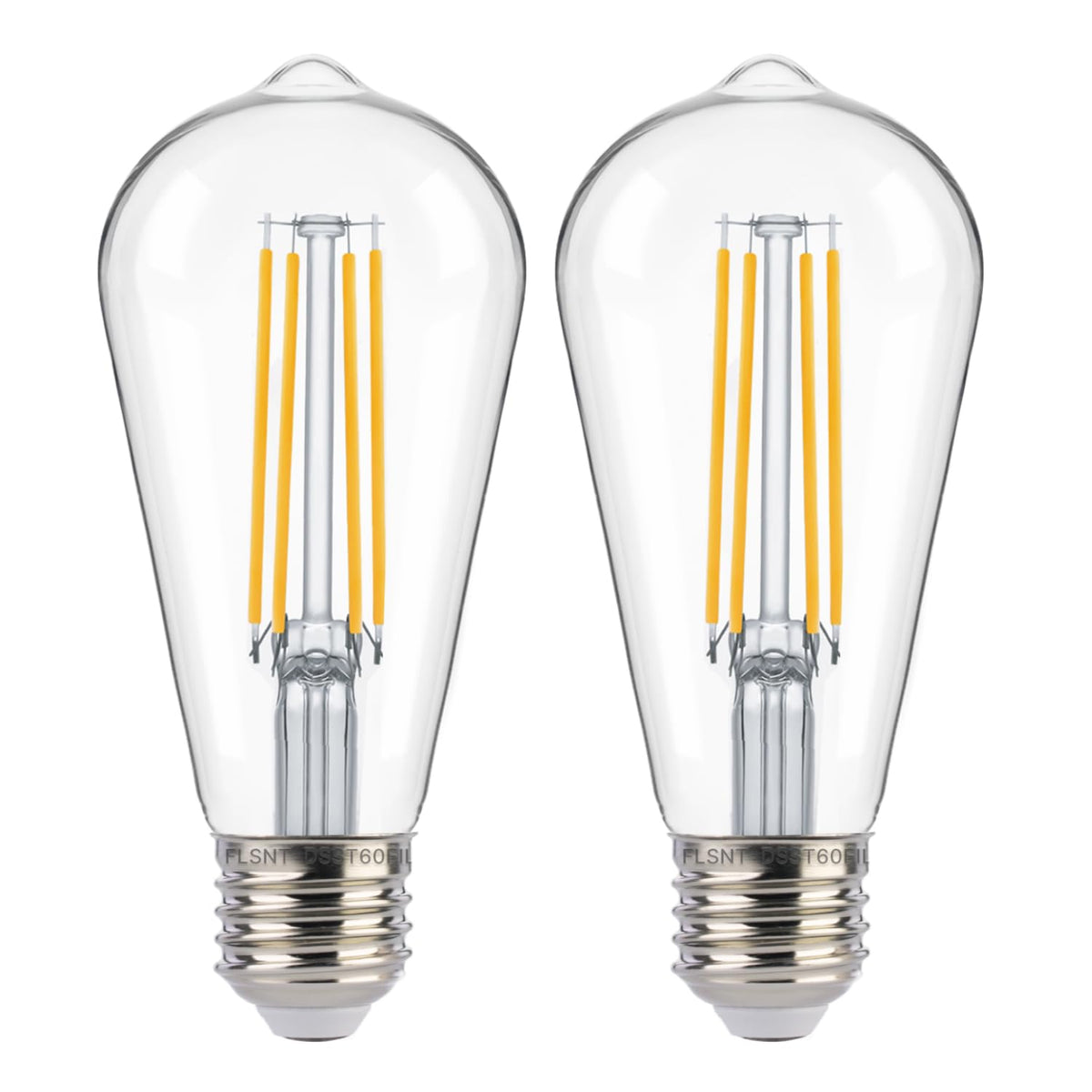 FLSNT Dusk-to-Dawn outdoor ST19 LED bulb auto illuminates after dark