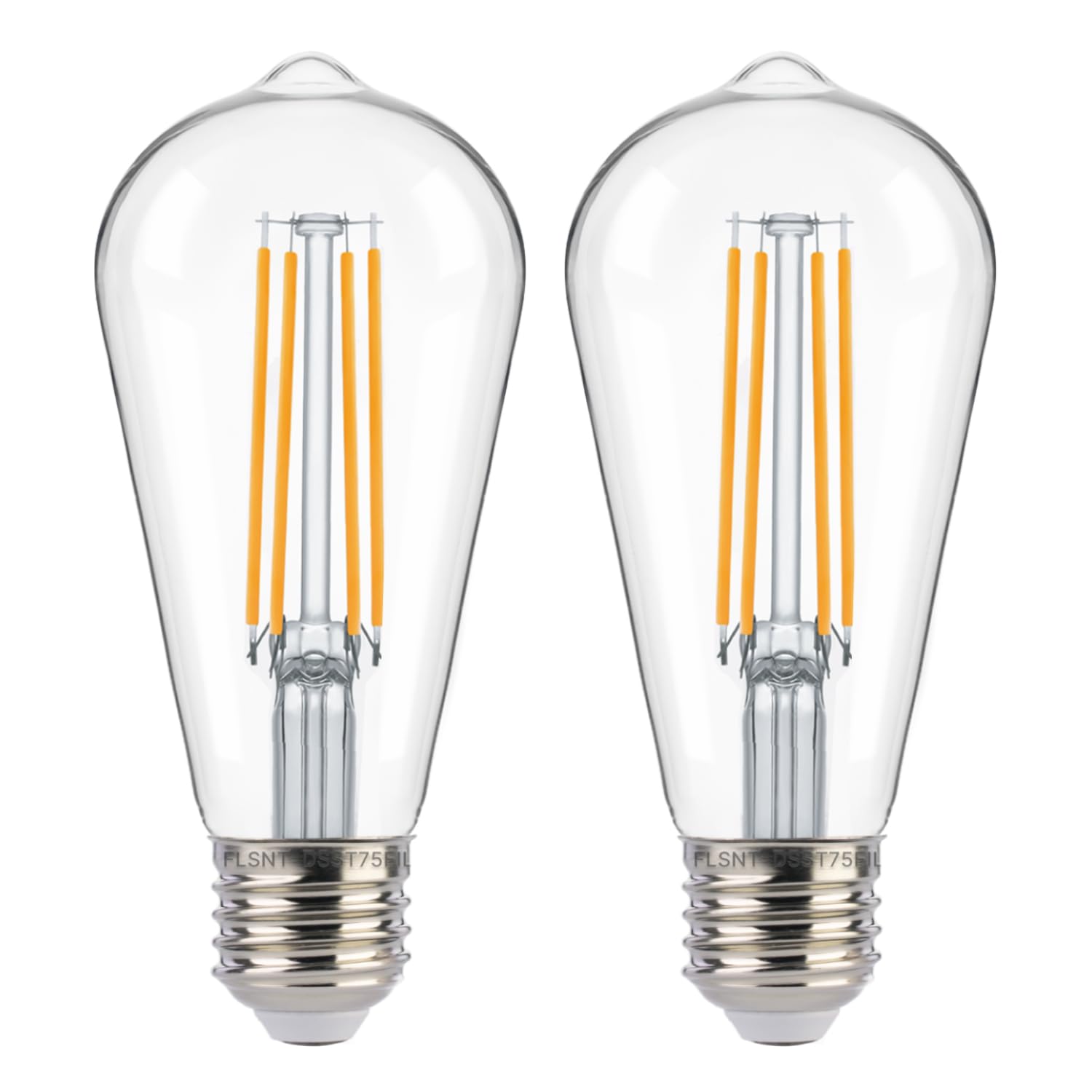 FLSNT Dusk-to-Dawn ST19 outdoor light glows automatically for nighttime visibility