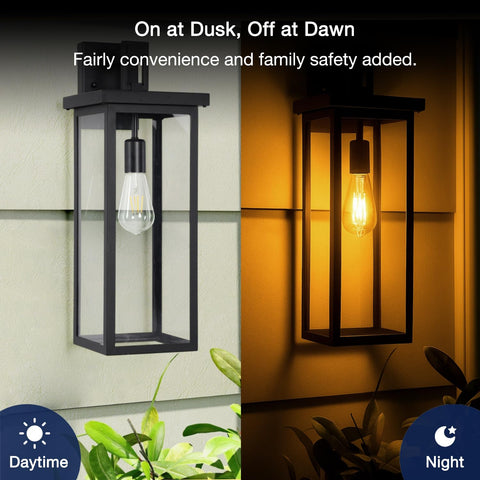 FLSNT ST19 1400lm LED bulb in an E26 base provides bright outdoor illumination