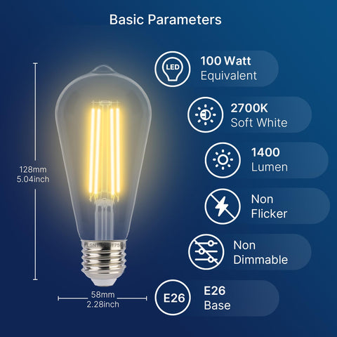 Versatile ST19 fits gardens, driveways, porches, and garages with reliable outdoor lighting