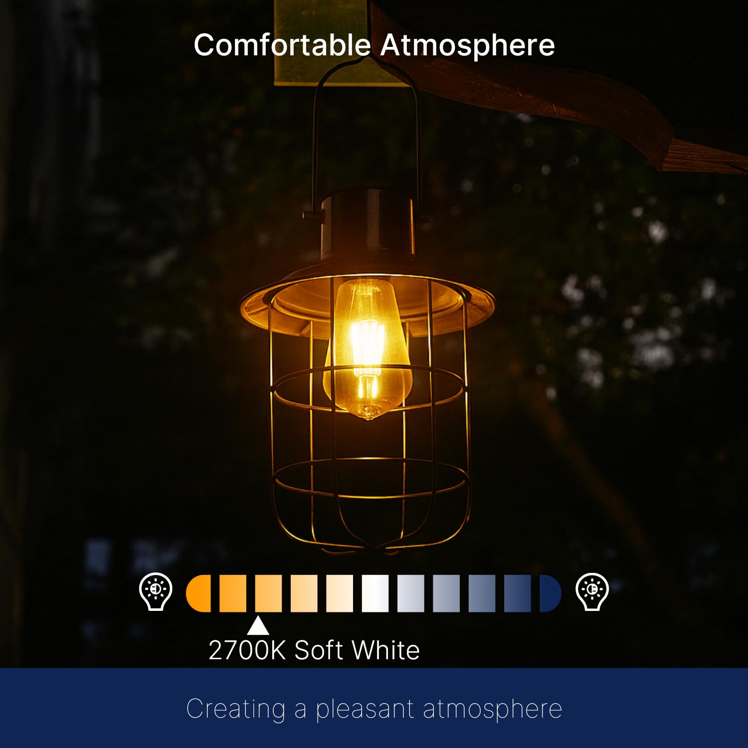 Long-lasting ST19 bulb delivers up to 15000 hours of outdoor service